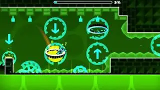 Geometry Dash - Level 15: Electrodynamix ( all coins )