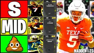 Ranking THE BEST ROOKIE PREMIERES Part 3 in Madden 23 Ultimate Team