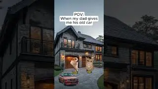 POV: When my dad gives me his old car 🚗 #catmemes #catmeme #relatable