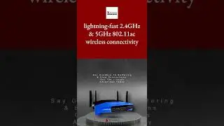 WRT1900AC Linksys AC1900 Dual Band Smart WiFi 4-Ports AC Router #WRT1900AC