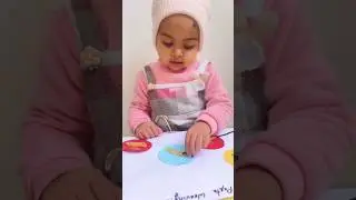 Caterpillar Pasta weaving Activity to build focus #kindergarten #toddlertime  #kinderjoy #babygirl