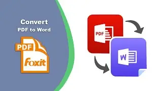 How to Easily Convert PDF Documents to Word Text Only in Foxit PDF Editor