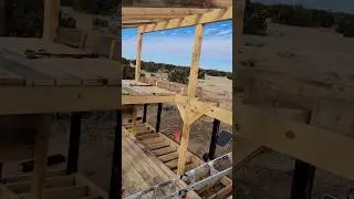 Cabin Build New Year 2025 #cabin #cabinbuild #newyear #2025 #shorts #trending