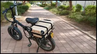 Transporting Full Luggage on an E-Bike?! Suitcase Test on the Granny Wheels Rack Expander