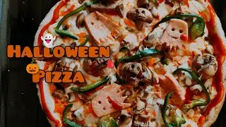 &ldquo;Scary but Delicious! Halloween Pizza Recipe 👻🍕&rdquo;