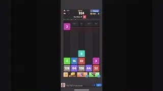 Drop The Number : Merge Puzzle (IOS Gameplay)