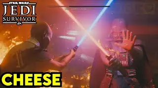 How to Cheese Darth Vader in Star Wars Jedi Survivor
