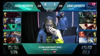 GAM vs EVS Game 2 Highlights VCS Spring 2020 W6D3 | By Global Games