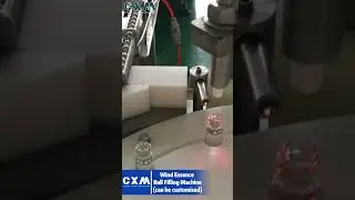 Wind Essence Ball Filling Machine | Essence Oil Filling Machine | Perfume essential oil vial bottle