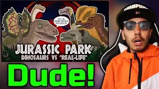 Jurassic Park Evolution: Movie Dinosaurs Vs. Real-Life (Tell it Animated) | Reaction!