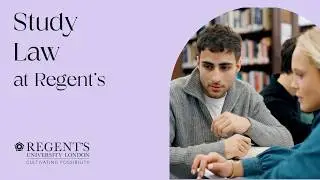 Study Law at Regent&rsquo;s