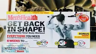 Mens Health Workout Set Pull Up Bars An Wheel Push Up Handles