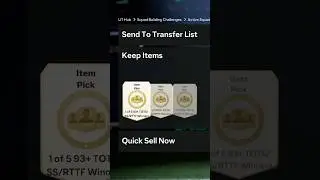 3 x 1 of 5 93+ TOTS/SS/RTTF WINNERS Player Picks #eafc #eafc25 #fifa #ultimateteam #futties