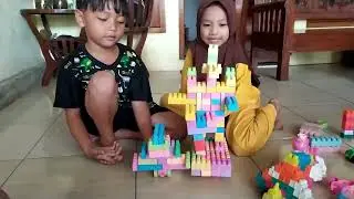 Membuat ogoh ogoh dari Lego Dahayu & azmil
