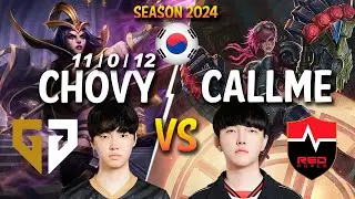 GEN Chovy vs NS Callme - Chovy LEBLANC vs Callme VI Mid - Patch 14.1 KR Ranked | lolrec