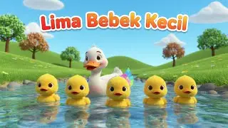 Lima Bebek Kecil Pergi Main 🦆 | Lagu Anak 3D
