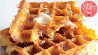 How to make Cheese & Bacon Waffles