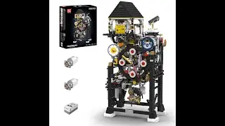 Mould King 10159 Cyberpunk Clock