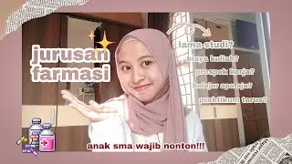 Mau masuk jurusan farmasi??💊 Tonton ini dulu!! Persiapan masuk kuliah farmasi✨