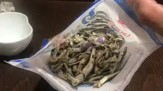 dried sardine Japanese food