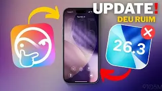 iOS 26.3 - OS BUG COME&Ccedil;ARAM 🔥