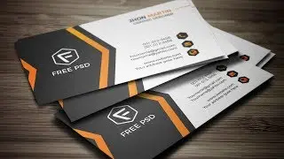 Business card design in photoshop | How to make a Business Card Design | Photoshop cc 2018