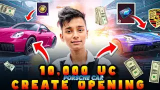 OMG😍| PORSCHE SUPER CAR | 10,000 UC CREATE OPENING