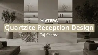 Enhance Your Reception with Quartzite Design | Taj Crema by VIATERA Quartz Surface