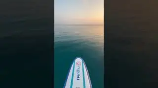 Sunset paddle boarding in Maldives #maldives #sup #ocean #travel #sunset #earth #calm #life #yolo