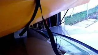 Strapping down the yak.....