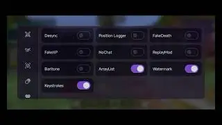 New Godly Hack Client for Minecraft Pe 1.21.101 Nova Client v1.4