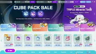 MapleStory 2025 11 22 Cubing TMT