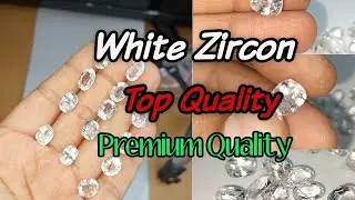 WHITE ZIRCON || DIAMOND SUBSTITUTE ||