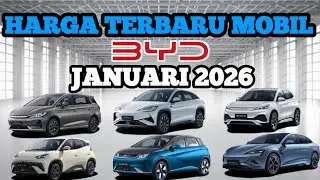 Latest Prices for BYD Cars in Indonesia, January 2026, Complete with All Types and Models
