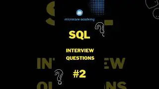 SQL interview questions and answers #2  | Learn SQL