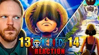 Usopp Is SO CLOSE to Bravery | One Piece Anime Reaction Episode 13 14