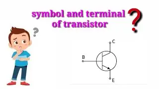 terminal and symbol of  transistor #shorts #Tunneling_physics