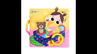 Where is Baby || soft Fabric cloth book with Activity Crinkle toy