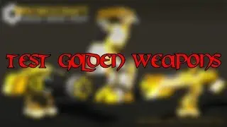 TEST GOLDEN WEAPONS | ROBOCRAFT