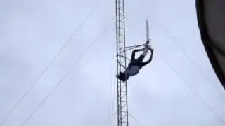 instalasion de kit transmisor antena ranurada