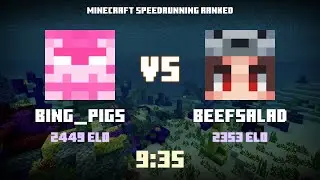 bing_pigs VS BeefSalad | MCSR Ranked