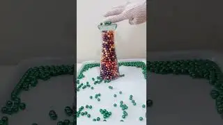 Falling and Reverse Pearl Oddly Satisfying #oddlysatisfying #asmr
