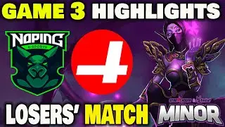 NOPING ESPORTS VS CR4ZY Game 3 Highlights SLI Minor Season 3 Group Stage