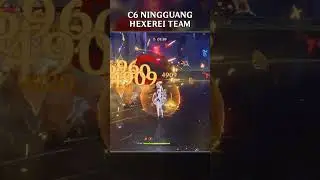 C6 Ningguang Hexerei Team - Bennett Durin Albedo | Spiral Abyss 6.2 Luna 3 | Genshin Impact 【原神】