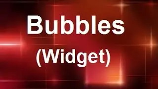 MicroStrategy - Bubbles (Widget) - Online Training Video by MicroRooster