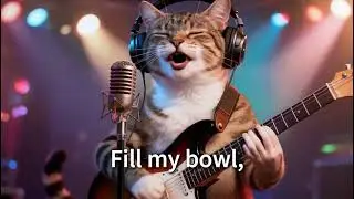 Snack time!#music #cat