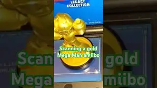 Scanning Mega Man #amiibo #shorts