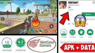 FORTCRAFT APK+DATA LINK || OFFICIALLY LAUNCHED ON PLAYSTORE || CREATIVE DESCRIPTION IN ANDROID 2018