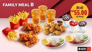 McDonald&rsquo;s Family Meals