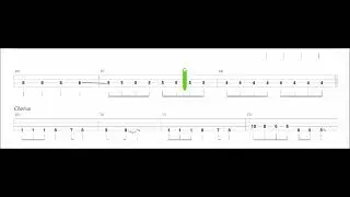 The Warning - Queen of the Murder Scene (Bass Tab w Subtitle)